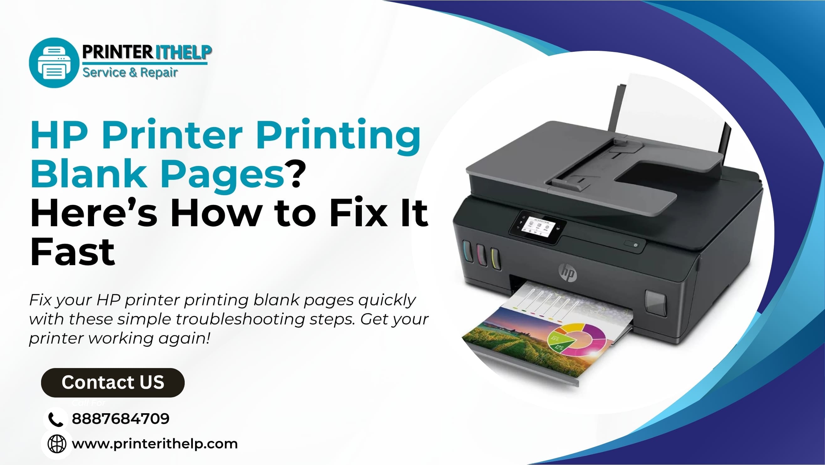 HP Printer Printing Blank Pages